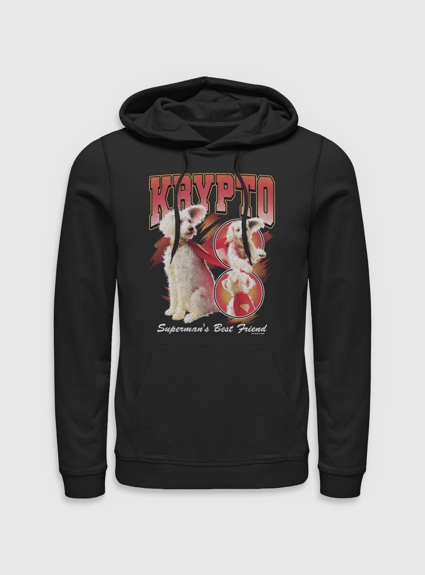 DC Comics Superman Krypto Superman's Best Friend Hoodie BoxLunch Exclusive, , hi-res