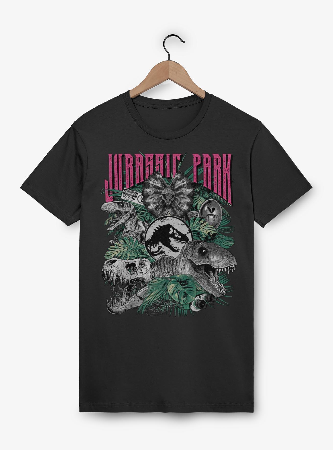 Jurassic Park Iconic Dinosaurs T-Shirt BoxLunch Exclusive, , hi-res