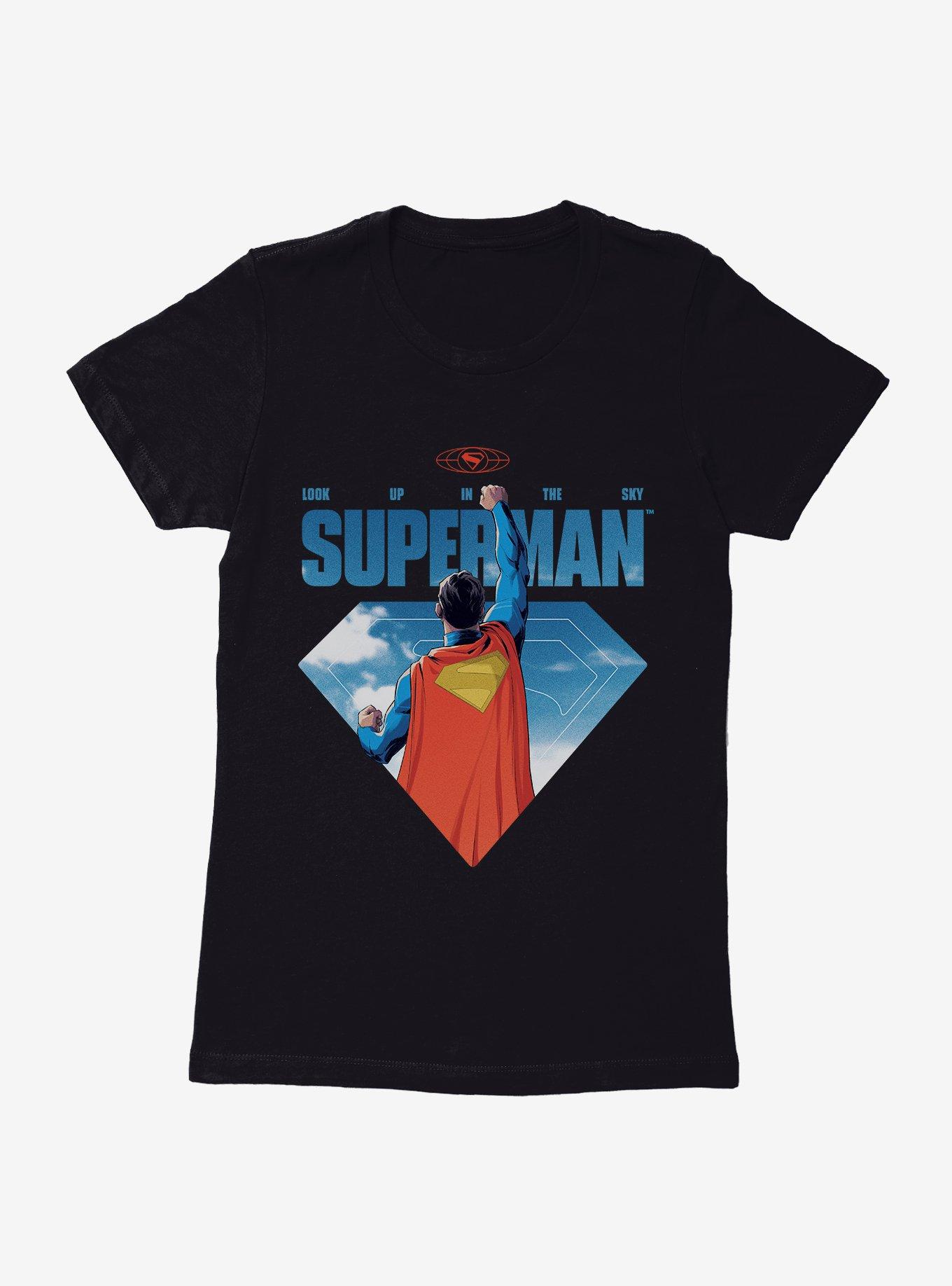DC Comics Superman Look Up Animation Womens T-Shirt Her Universe