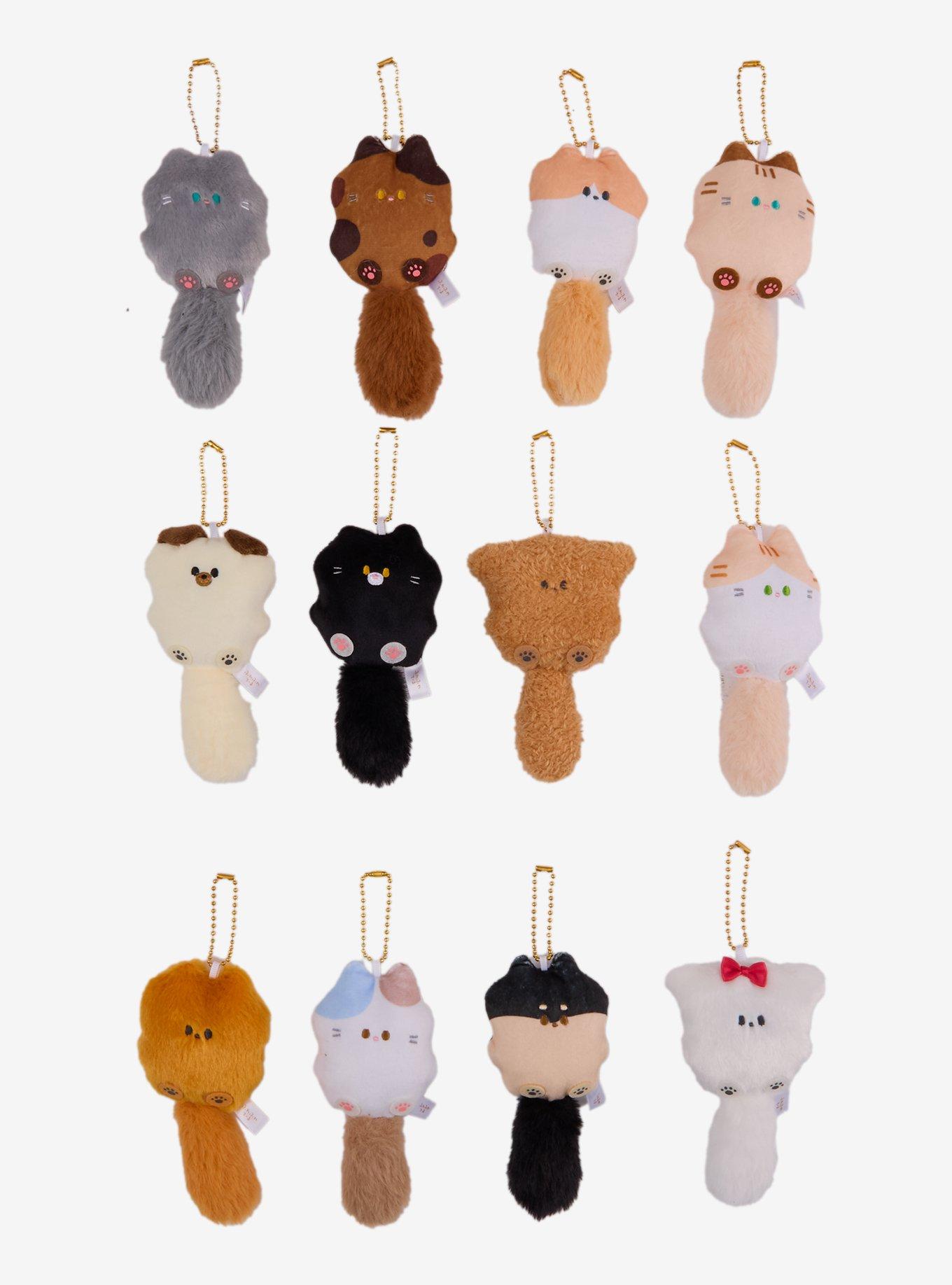 Big Tail Cats & Dogs Blind Assorted Plush Keychain, , hi-res