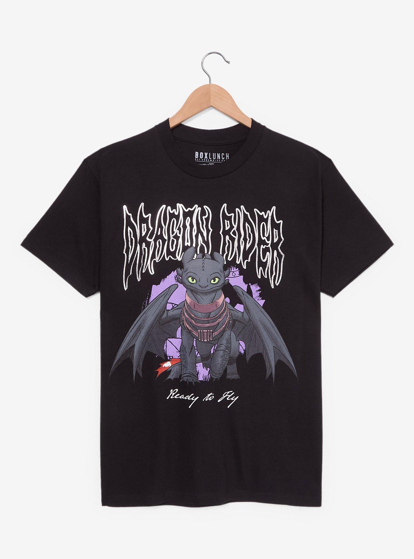 DreamWorks How To Train Your Dragon Toothless Dragon Rider T-Shirt - BoxLunch Exclusive, , hi-res
