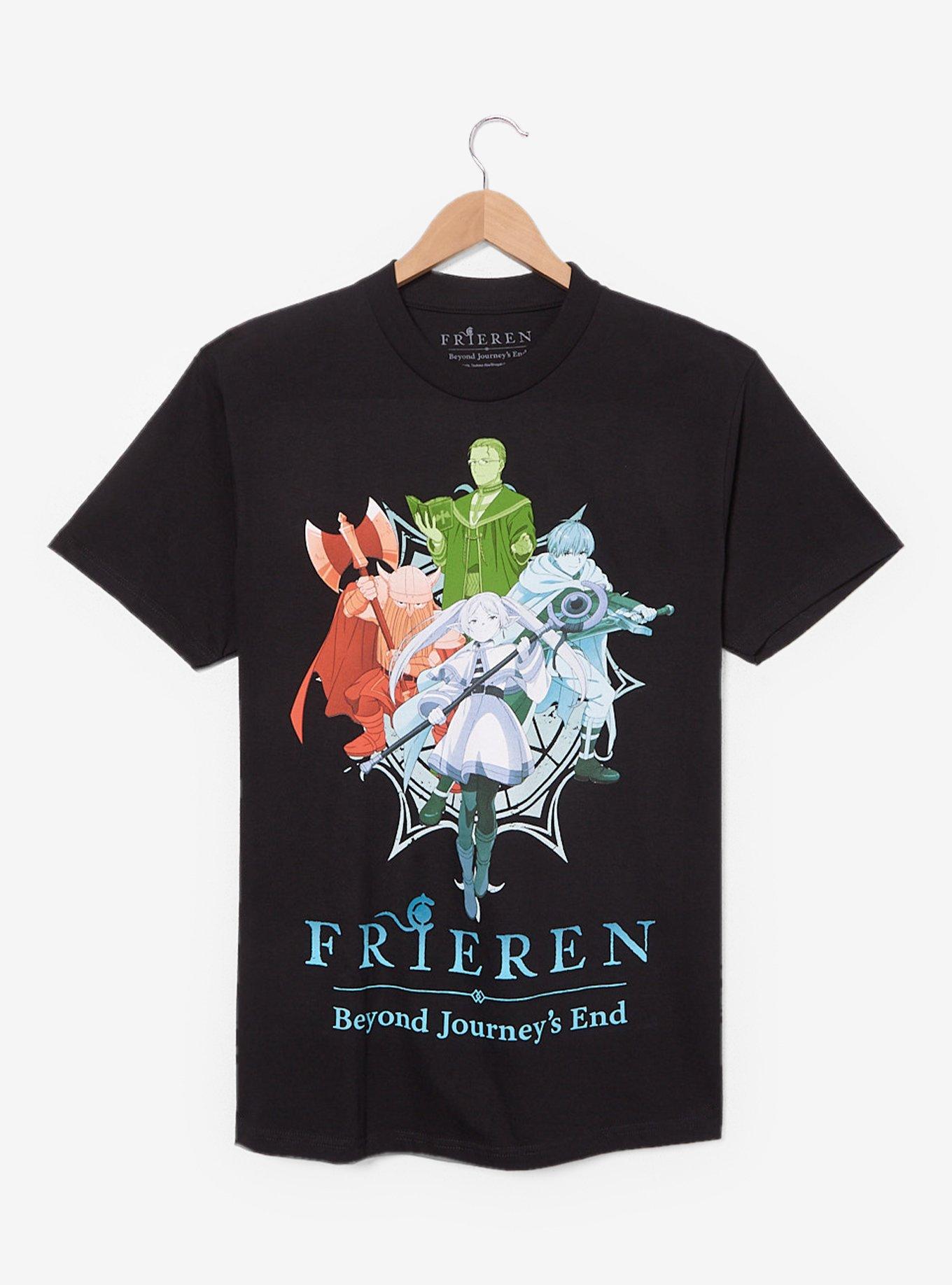 Frieren Beyond Journey's End Tシャツ 3L Frieren: Beyond Journey's End Tonal Group Portrait T-Shirt