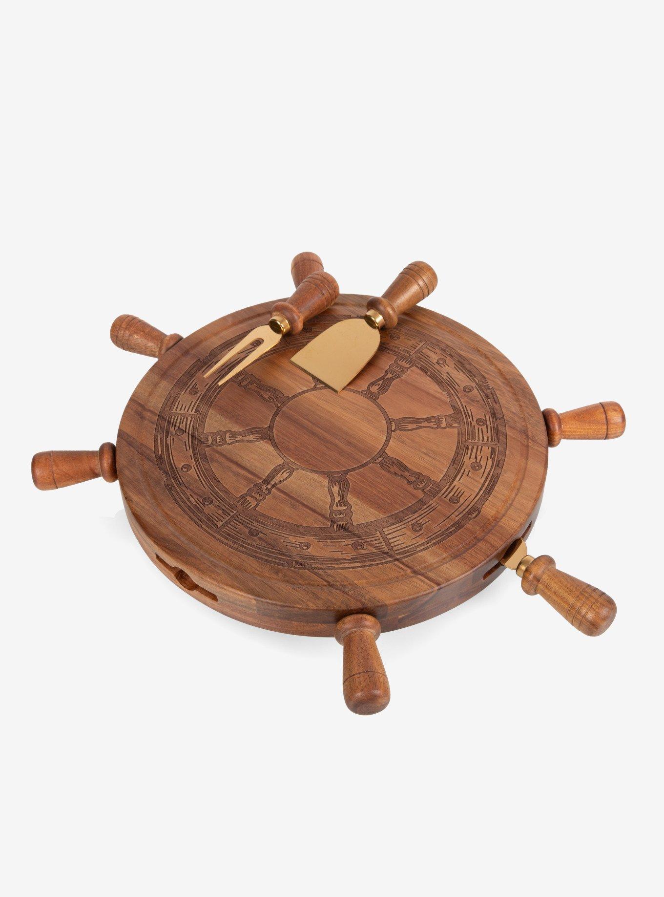 Helmsman Lazy Susan Cheese Board With Tool Set, , hi-res