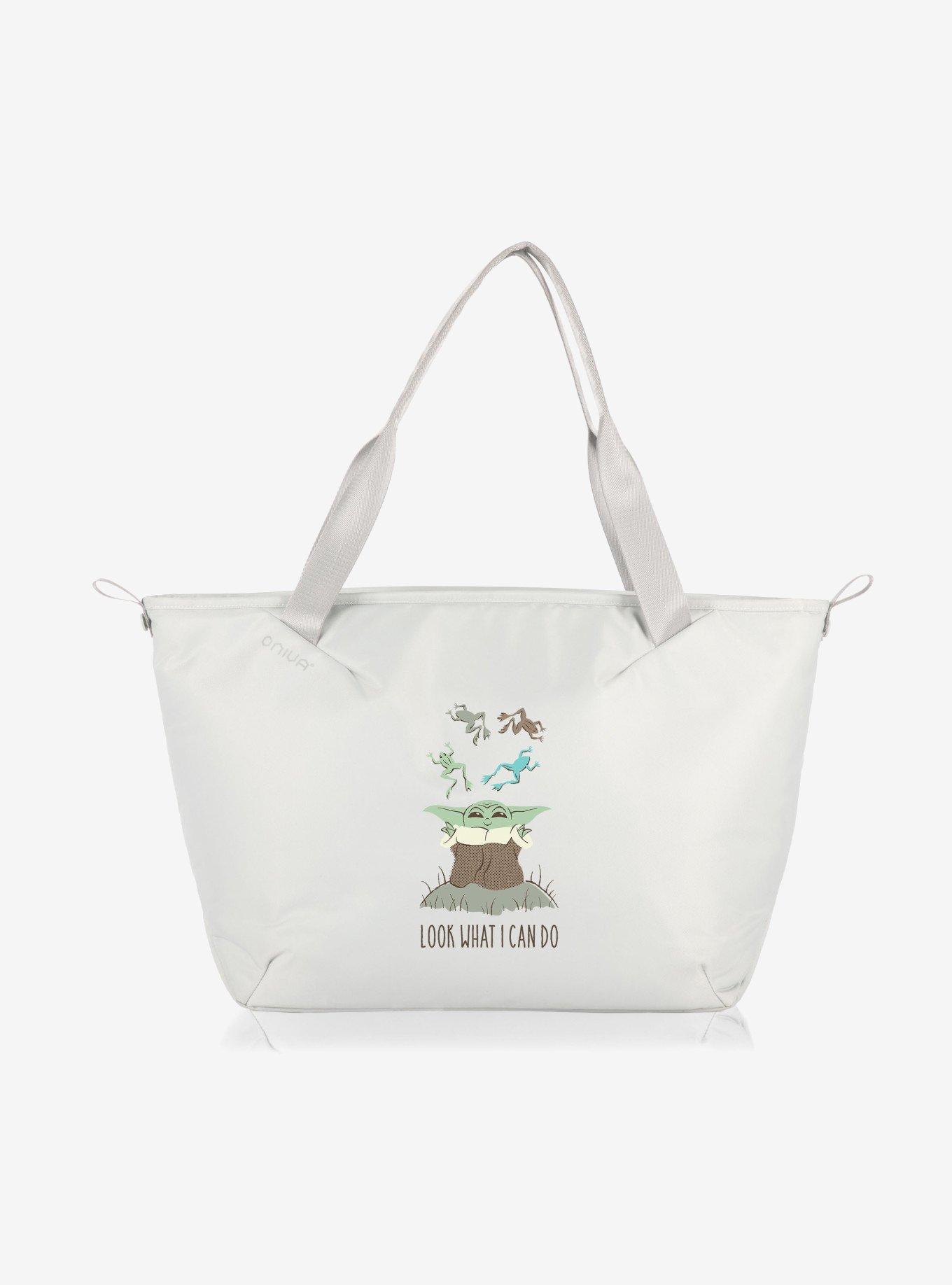 Star Wars The Mandalorian Grogu Tarana Recycled Cooler Tote Bag, , hi-res