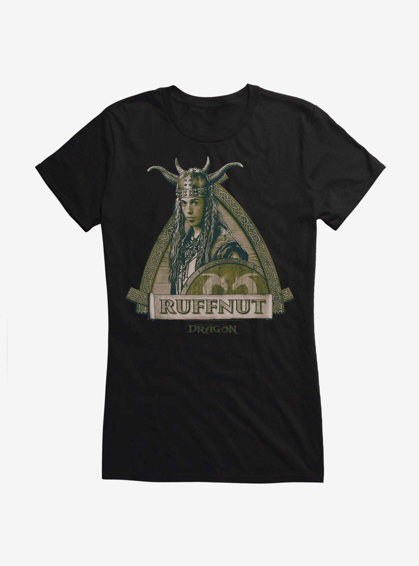 How To Train Your Dragon Ruffnut Girls T-Shirt, BLACK, hi-res