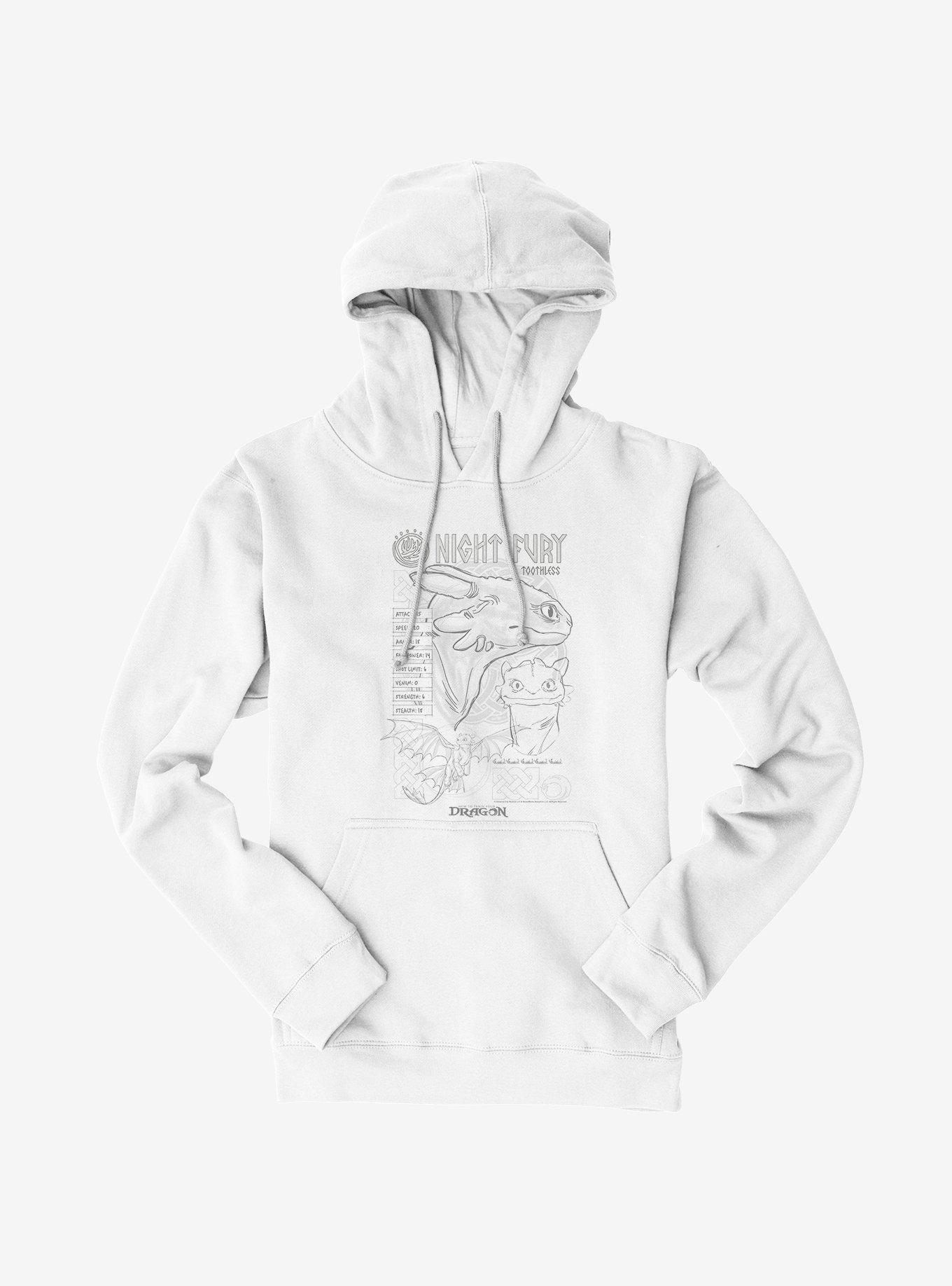 How To Train Your Dragon Toothless Stats Hoodie, , hi-res
