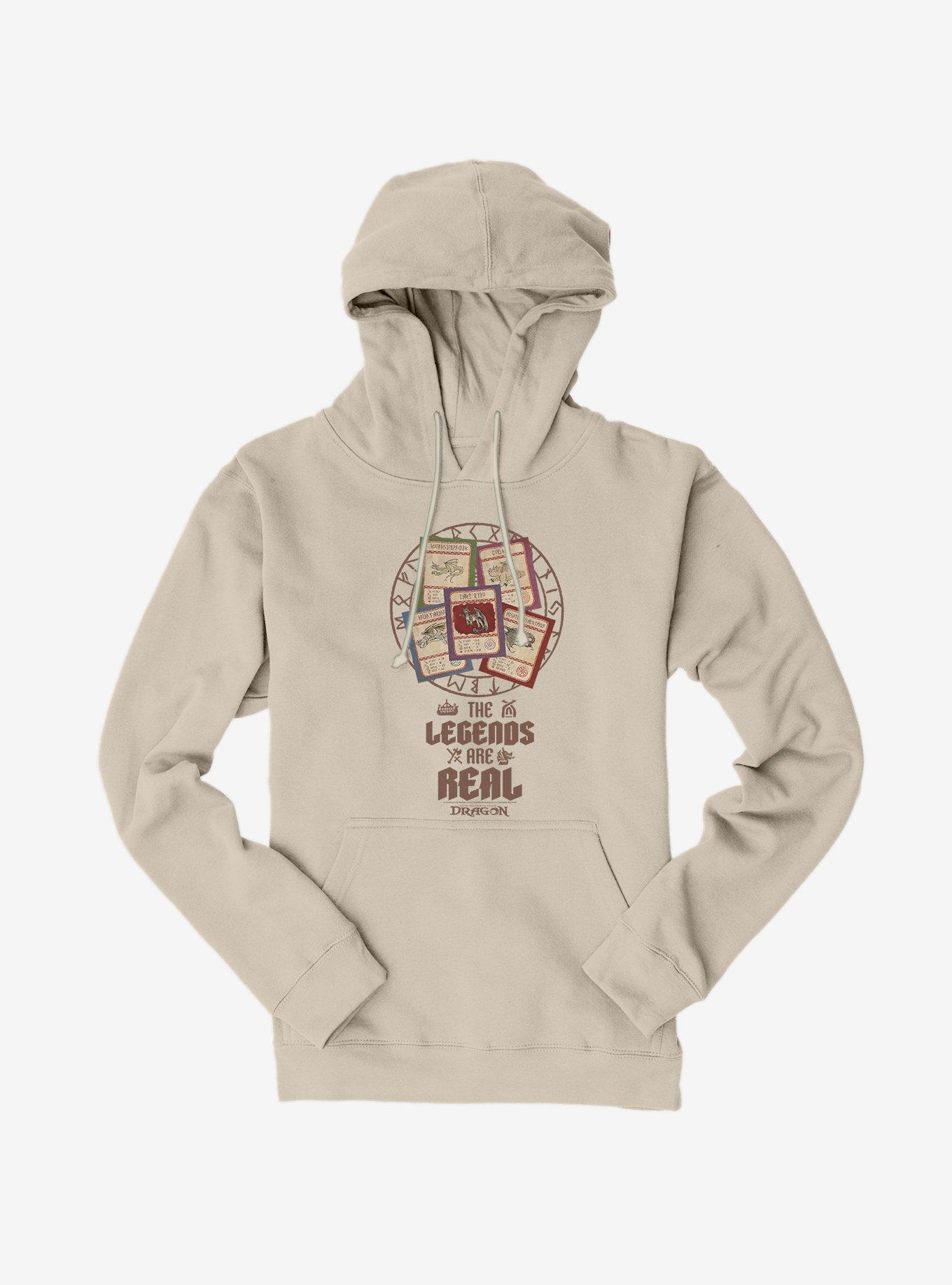How To Train Your Dragon The Legends Are Real Trading Cards Hoodie, , hi-res