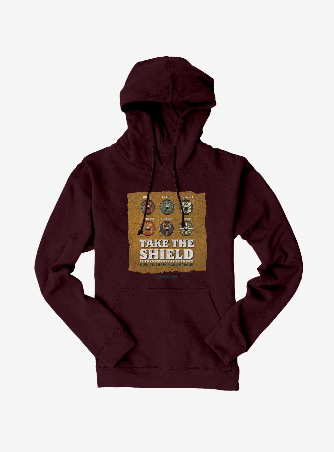 How To Train Your Dragon Take The Shield Hoodie