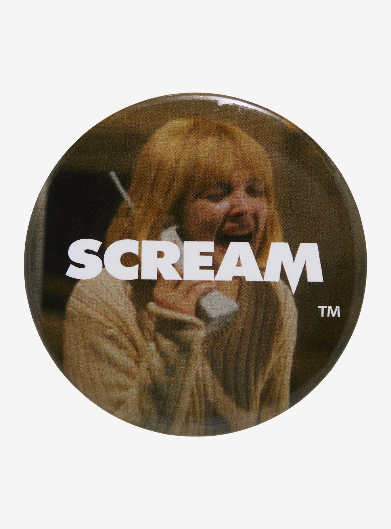 Scream Casey Becker Button Pin, , hi-res