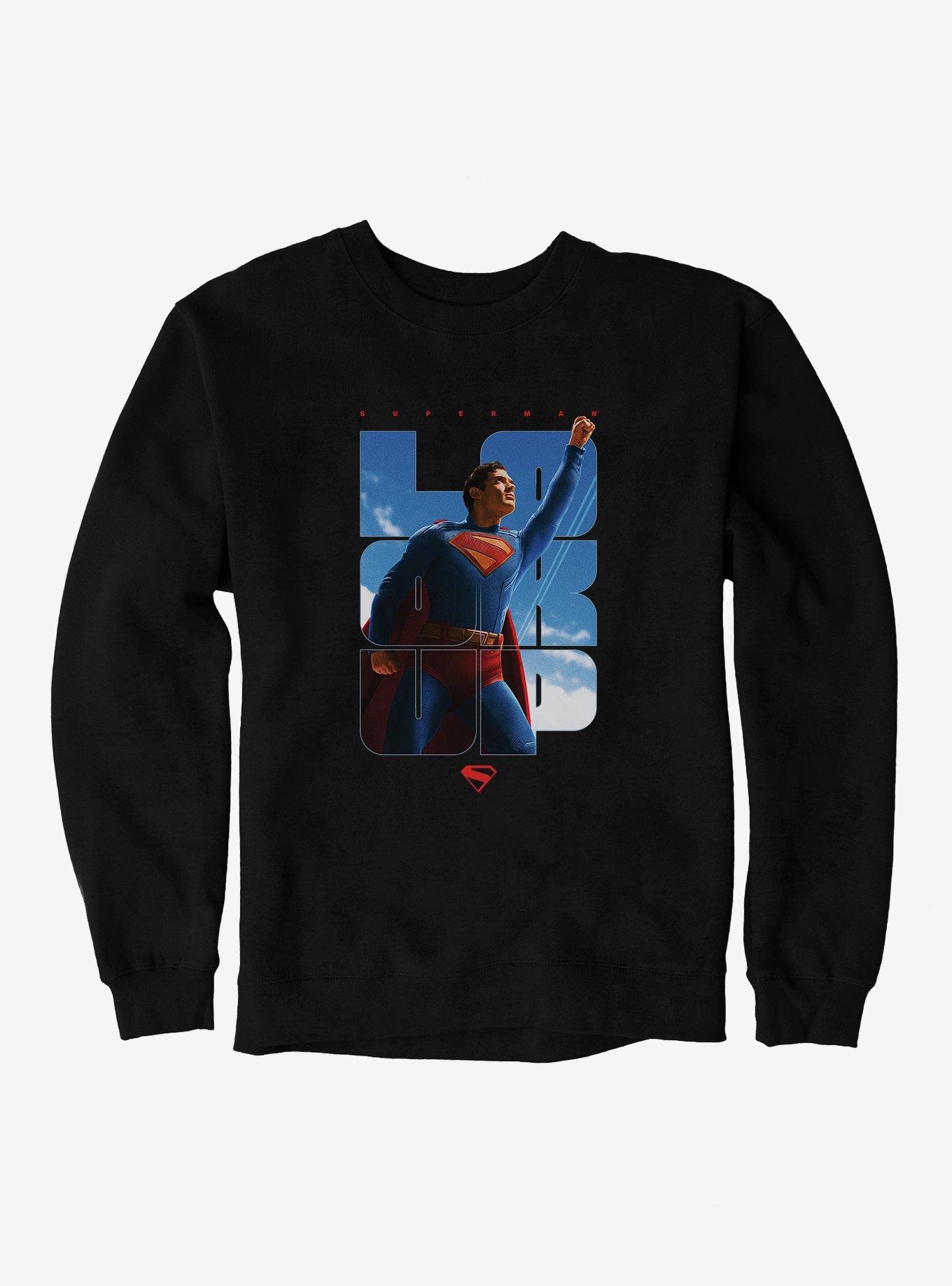 DC Comics Superman Look Up Sweatshirt, , hi-res