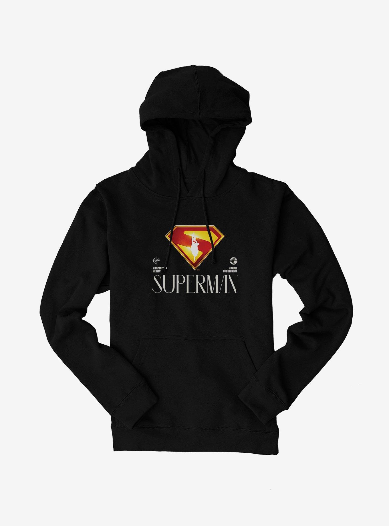 DC Comics Superman Human Upbringing Hoodie, , hi-res