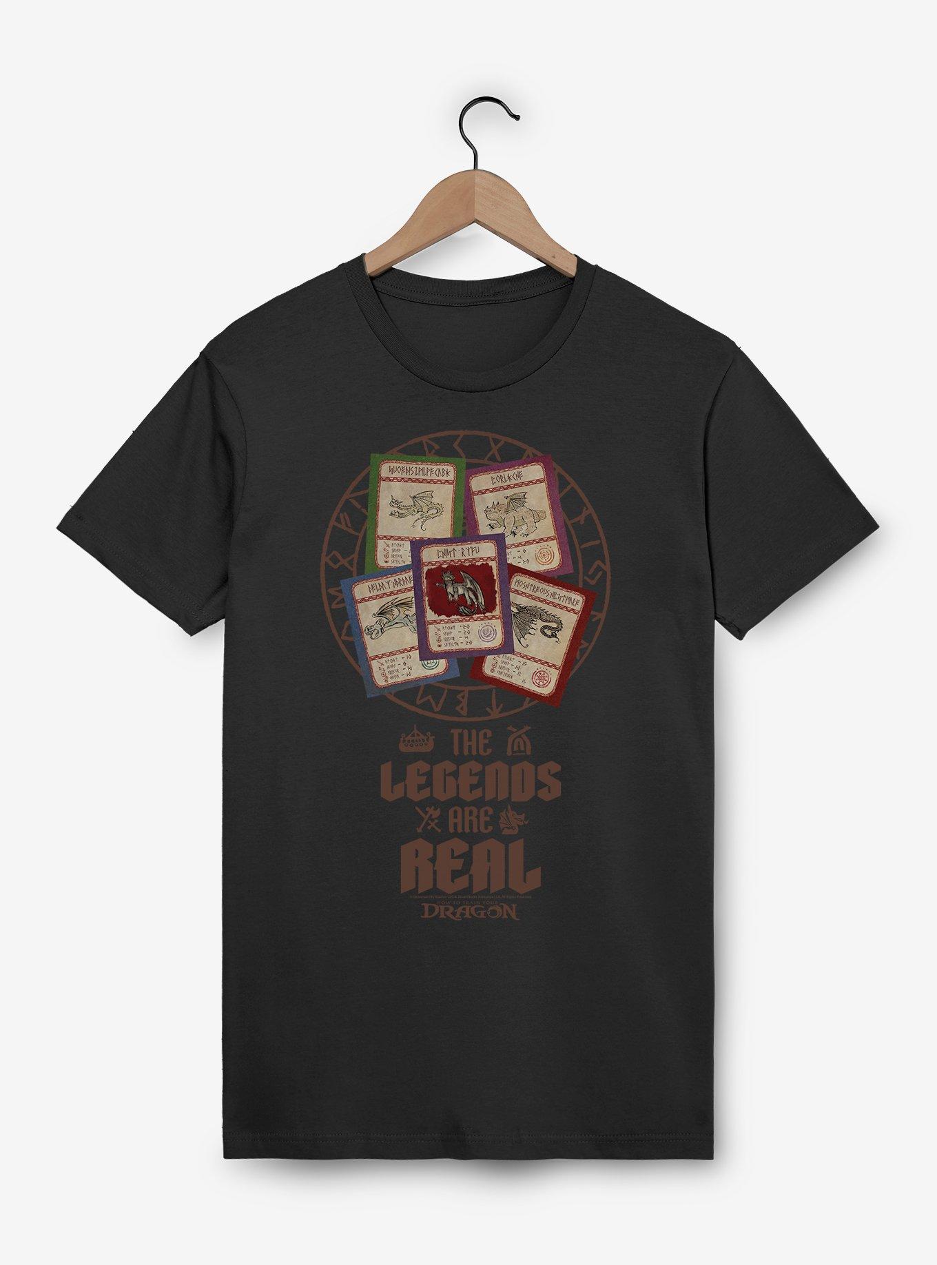 How To Train Your Dragon Legends Are Real T-Shirt, BLACK, hi-res