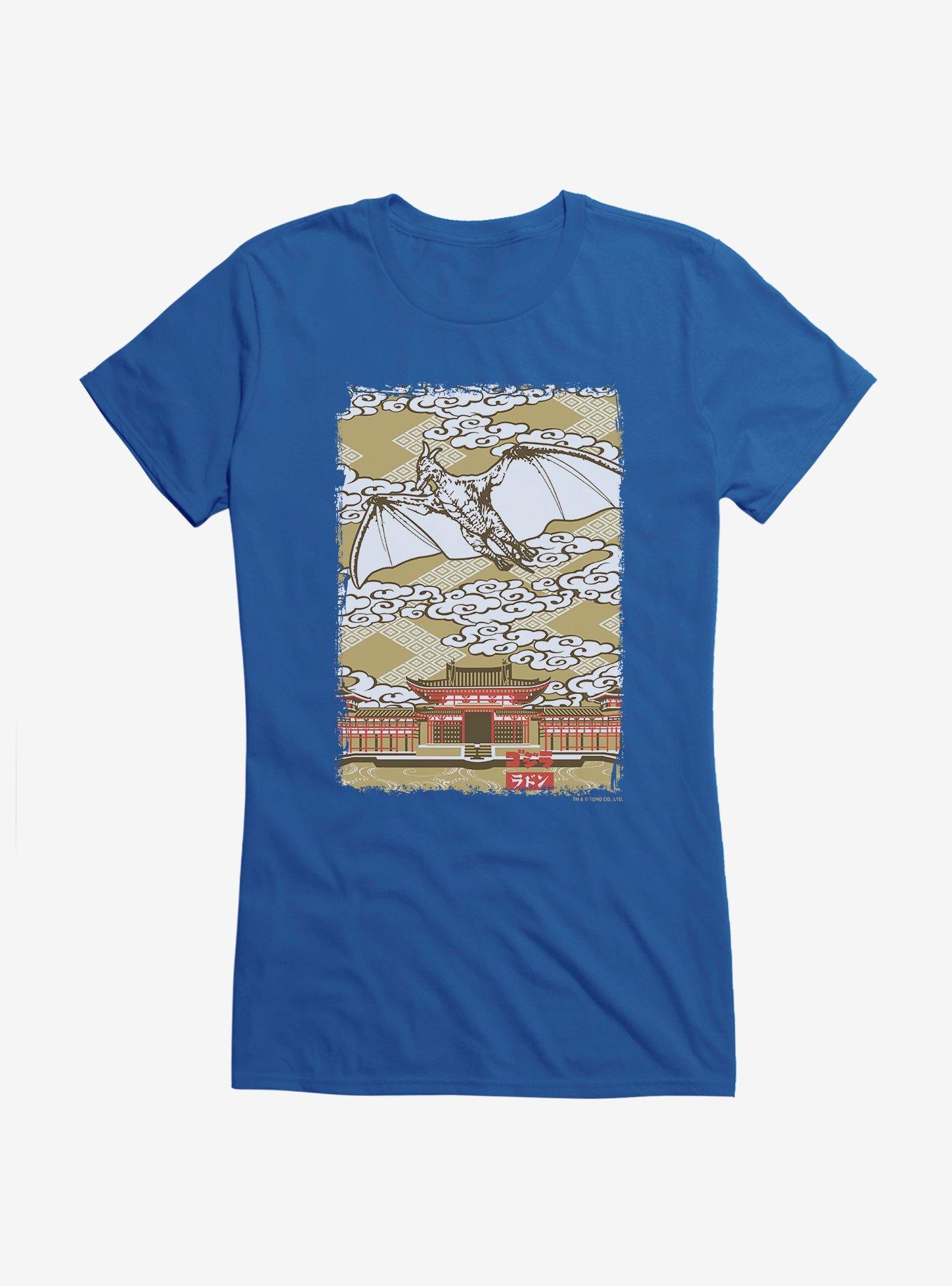 Godzilla Rodan Poster Girls T-Shirt, , hi-res