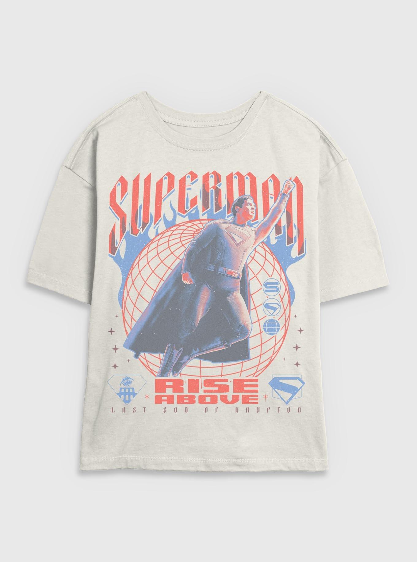 DC Comics Superman Rise Above Girls Skimmer T-Shirt Her Universe Exclusive, , hi-res