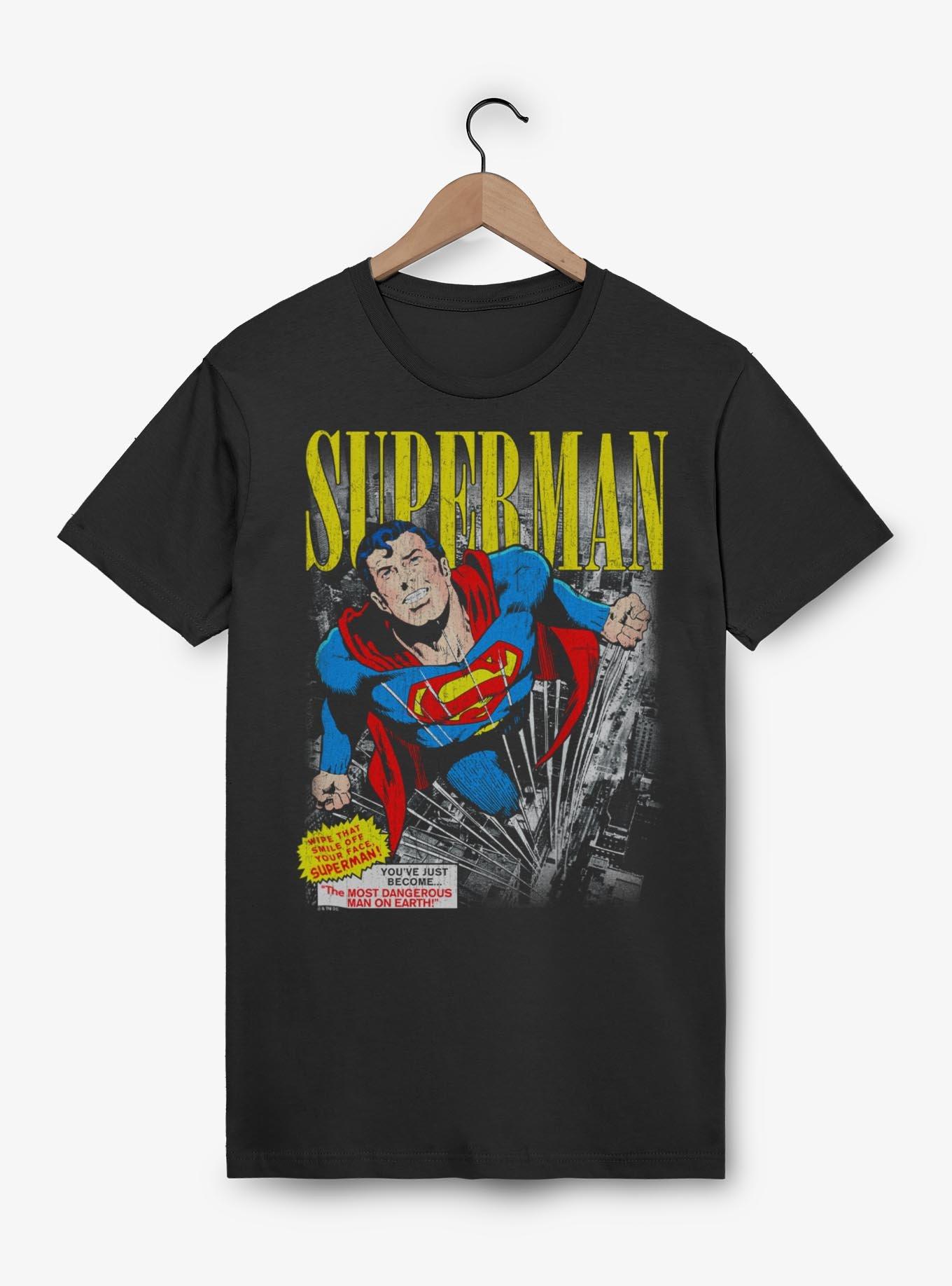 DC Comics Superman Vintage T-Shirt Her Universe Web Exclusive, , hi-res