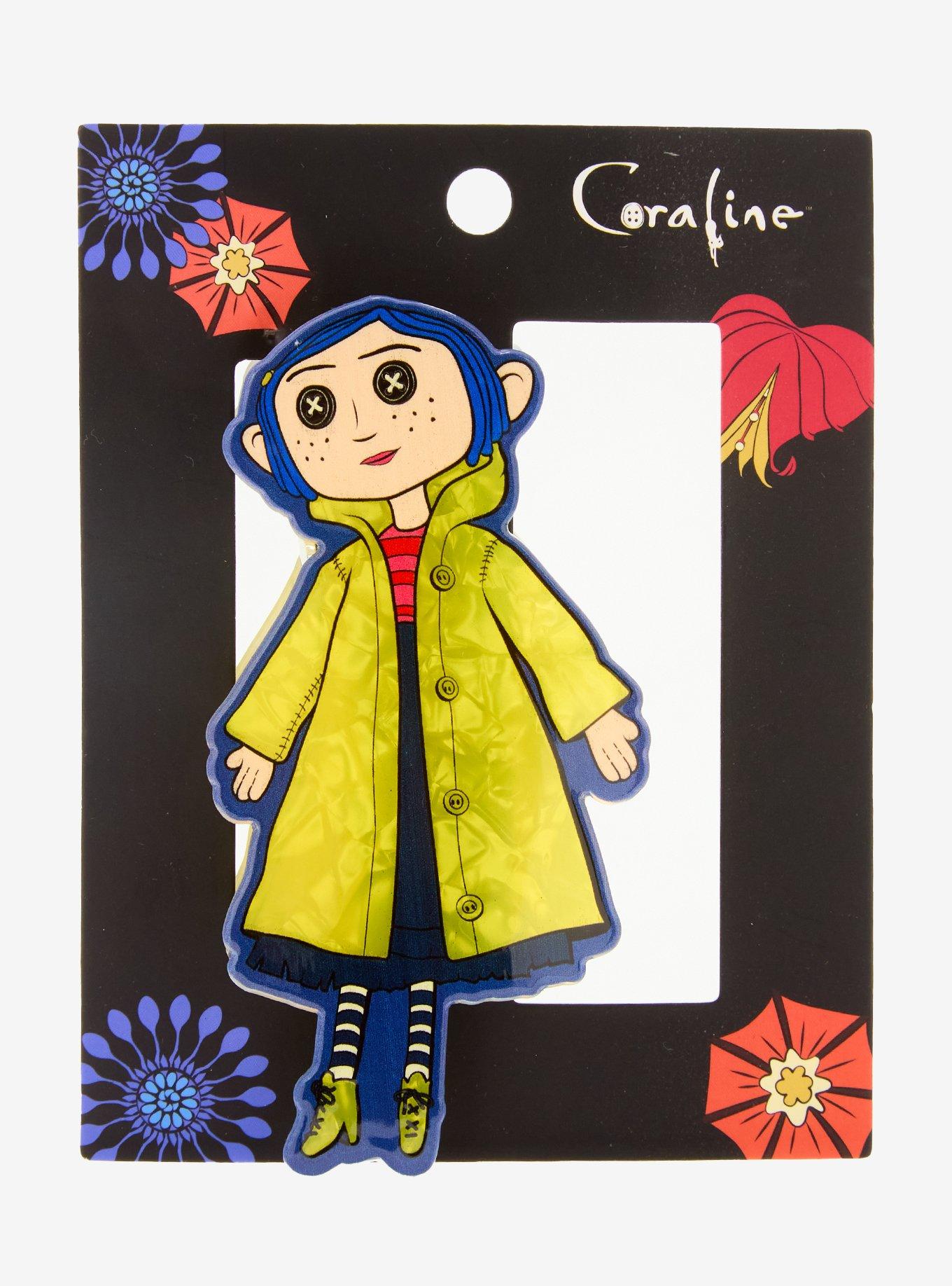 Coraline Doll Coraline Figural Claw Clip - BoxLunch Exclusive, , hi-res