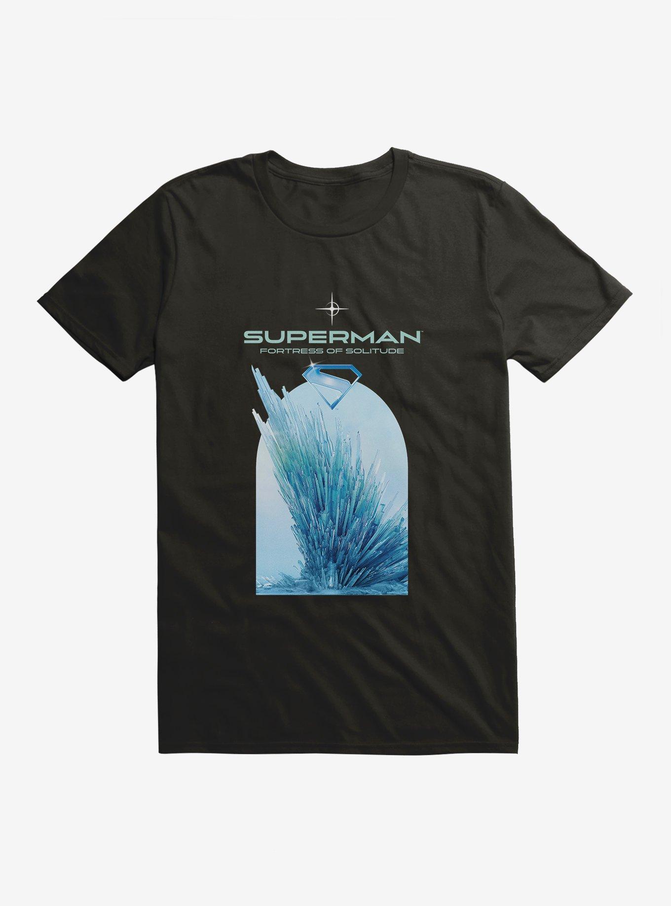 DC Comics Superman Fortress Of Solitude T-Shirt, BLACK, hi-res
