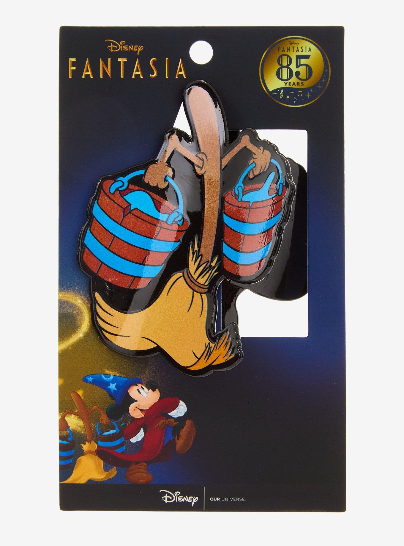 Disney Fantasia 85th Anniversary Broom Claw Clip — BoxLunch Exclusive, , hi-res