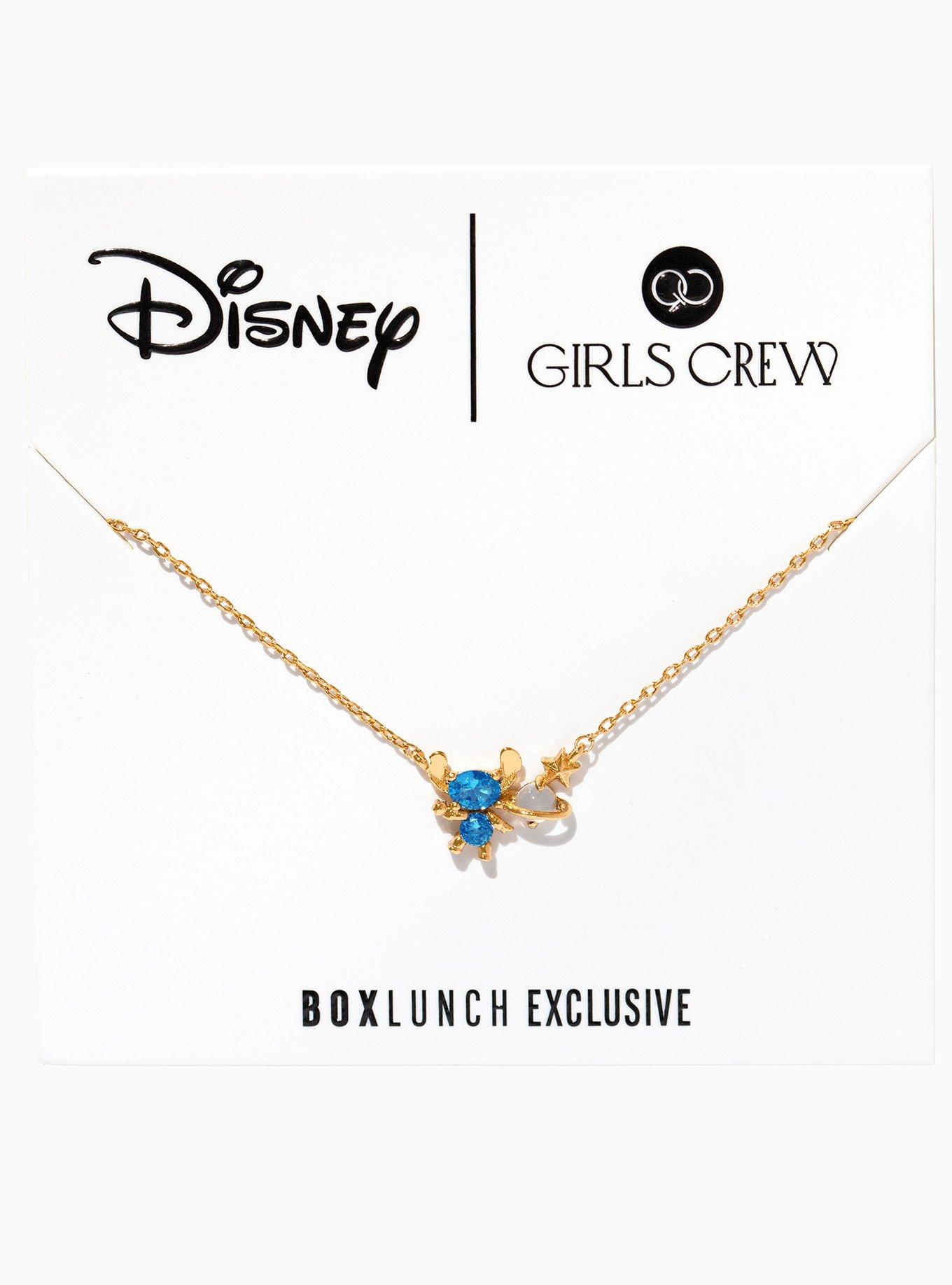 Girls Crew Disney Lilo & Stitch Planet Necklace — BoxLunch Exclusive, , hi-res