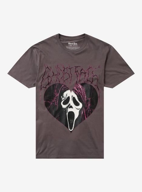 Ghost Face Heart Electric Girls T-Shirt | Hot Topic