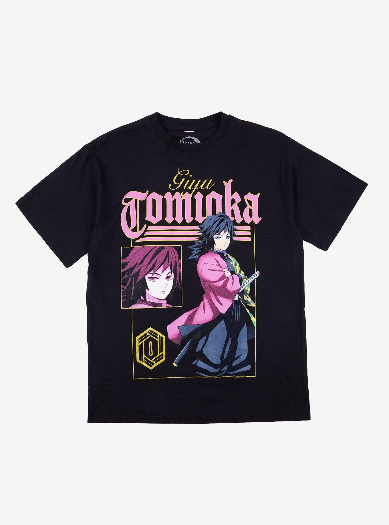 Demon Slayer: Kimetsu No Yaiba Giyu Tomioka Girls T-Shirt, , hi-res