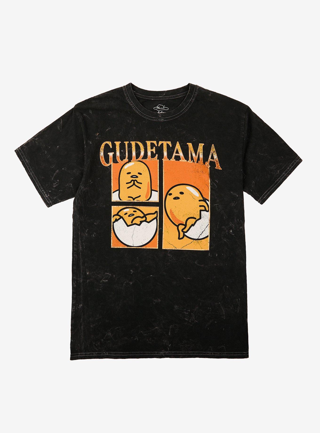 Gudetama Panel Collage Dark Wash T-Shirt, , hi-res