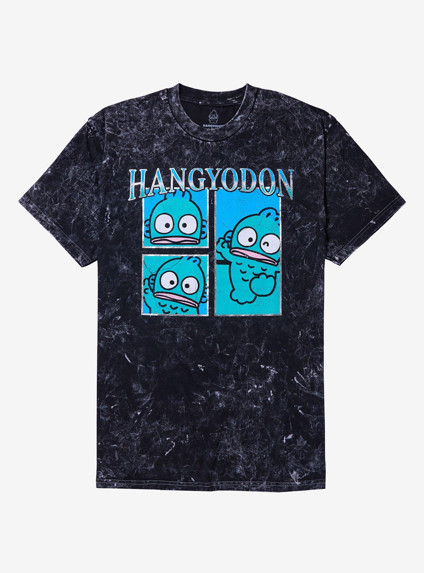 Hangyodon Silver Foil Dark Wash T-Shirt, , hi-res