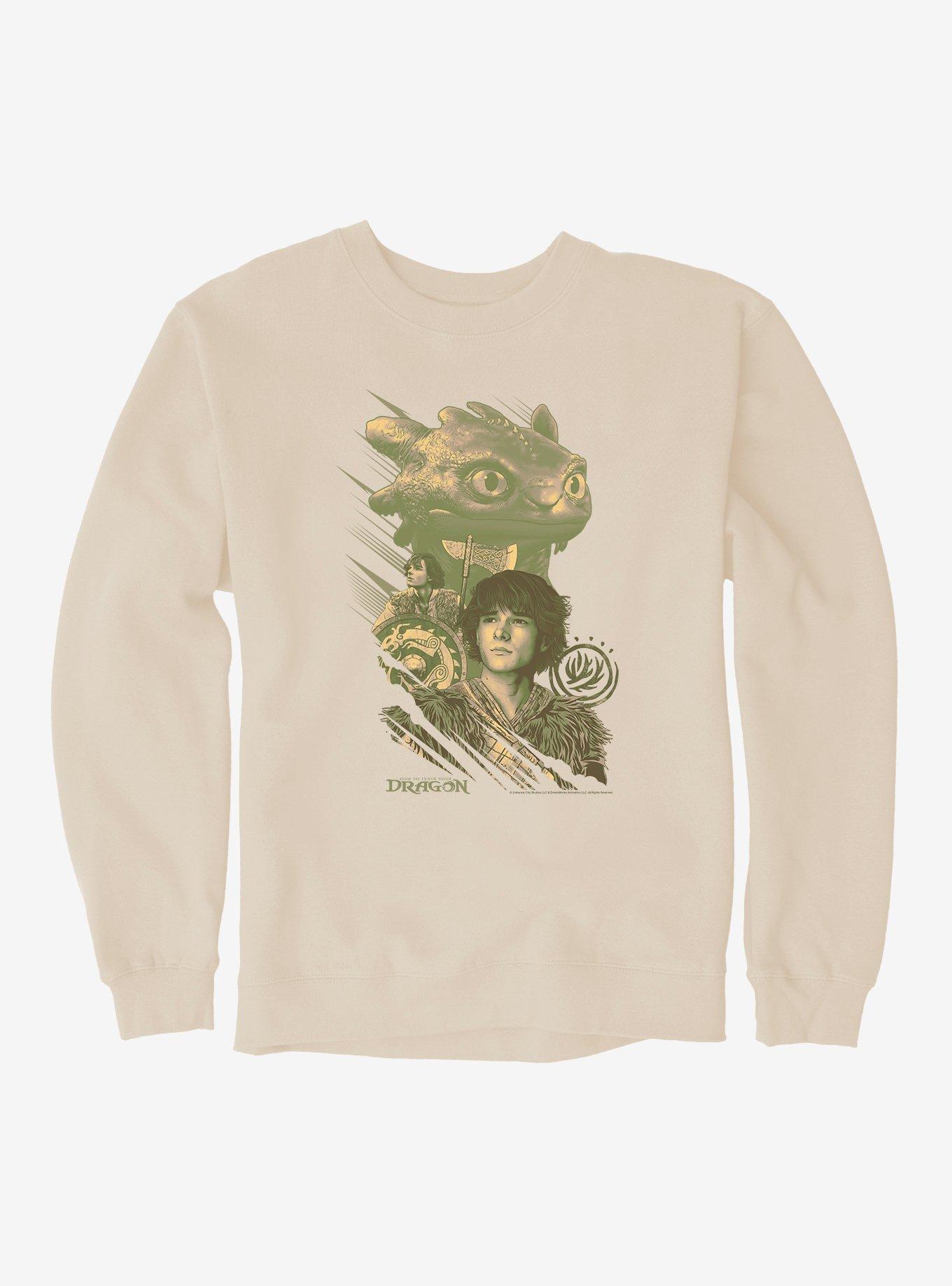 How To Train Your Dragon Hiccup and Toothless Sweatshirt