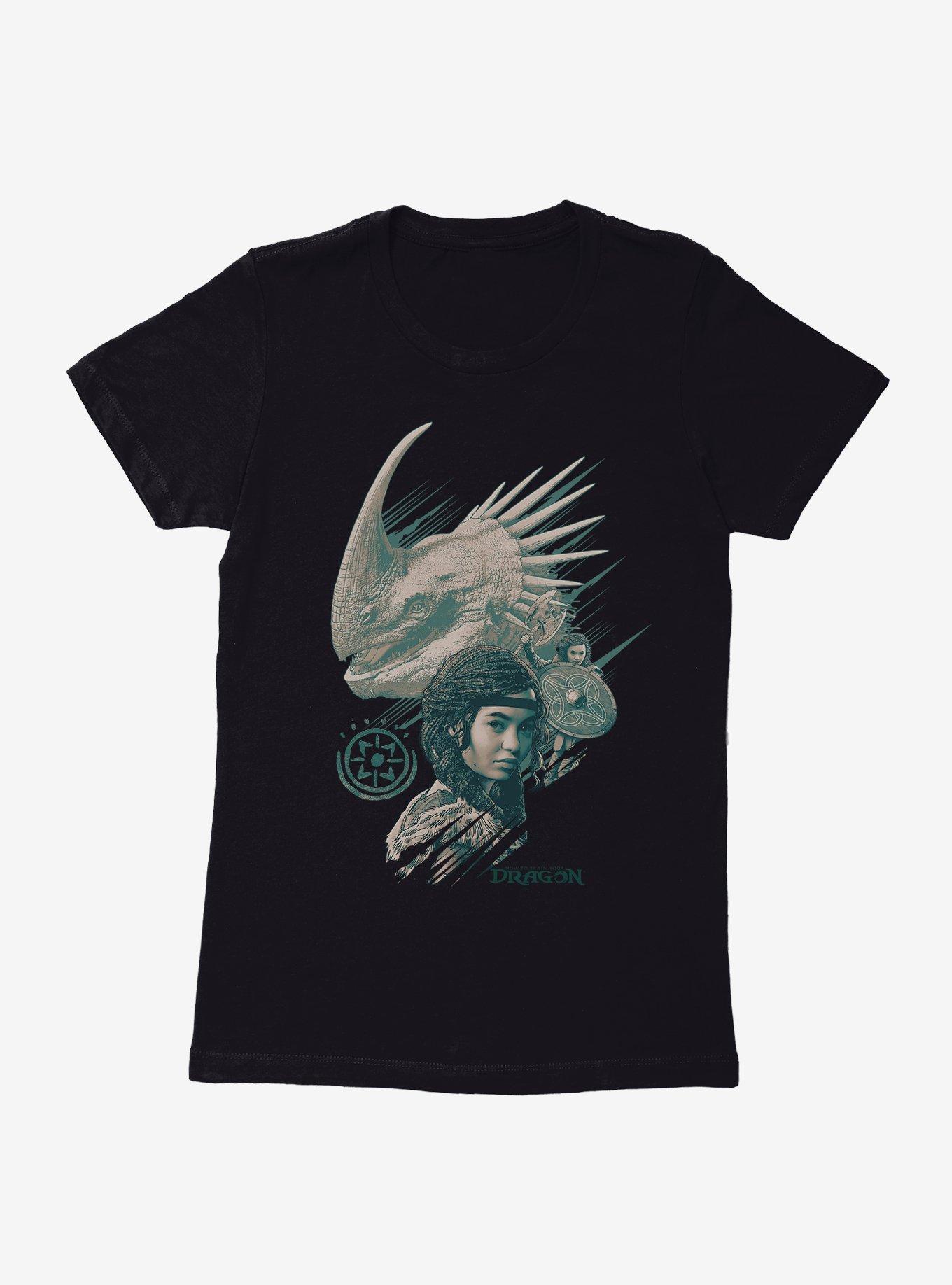 How To Train Your Dragon Astrid Womens T-Shirt, BLACK, hi-res