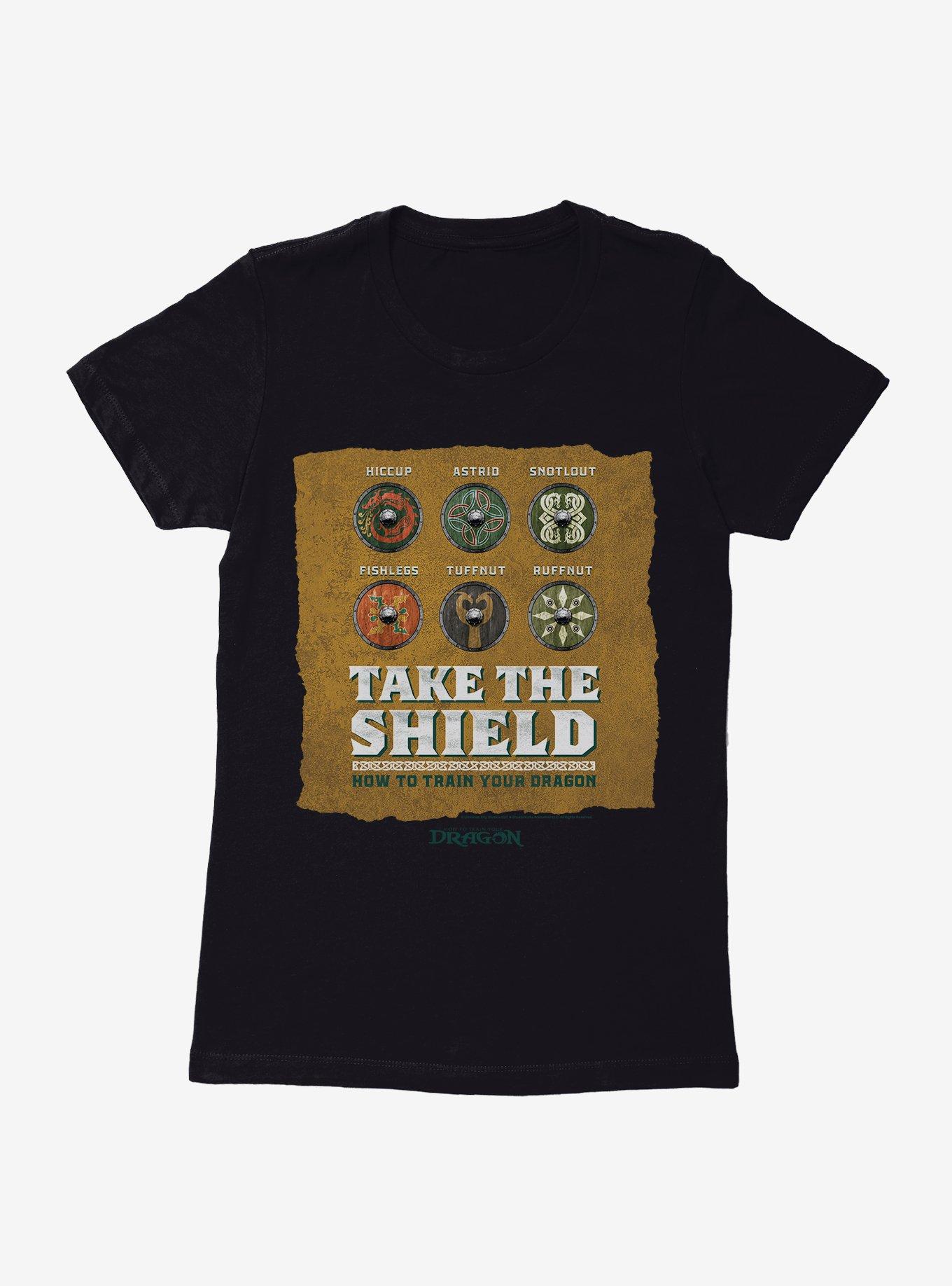 How To Train Your Dragon Take The Shield Womens T-Shirt, , hi-res