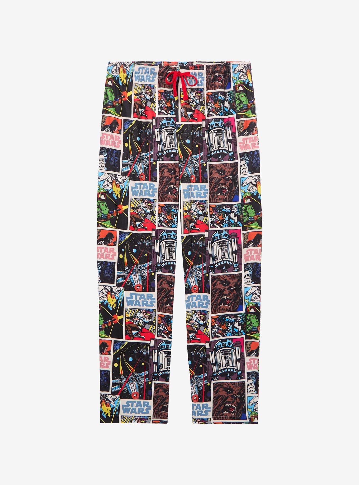 Star Wars Vintage Poster Allover Print Sleep Pants — BoxLunch Exclusive, , hi-res