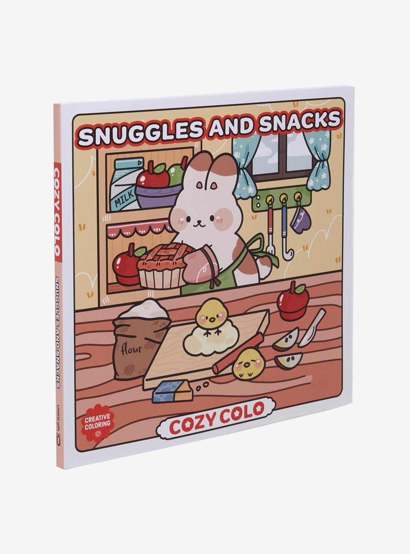 Cozy Colo Snuggles And Snacks Coloring Book, , hi-res