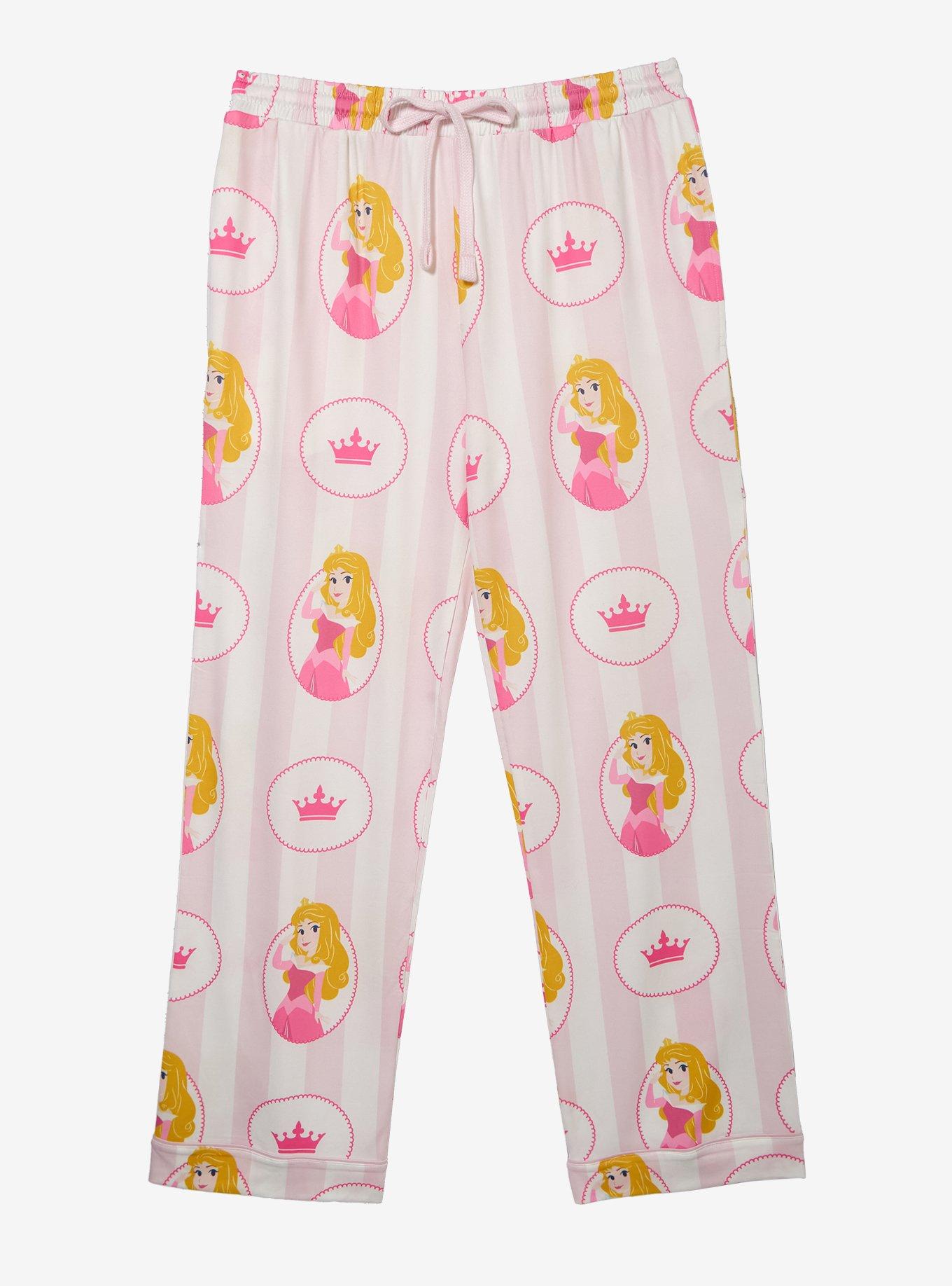Disney Sleeping Beauty Aurora Striped Sleep Pants - BoxLunch Exclusive, , hi-res