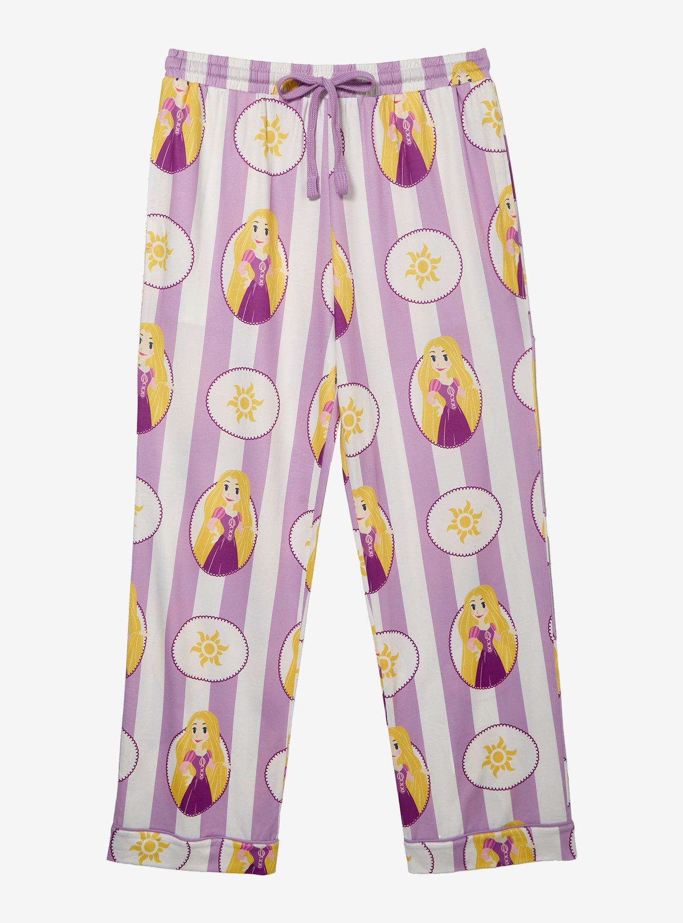 Disney Tangled Rapunzel Striped Plus Size Sleep Pants - BoxLunch Exclusive