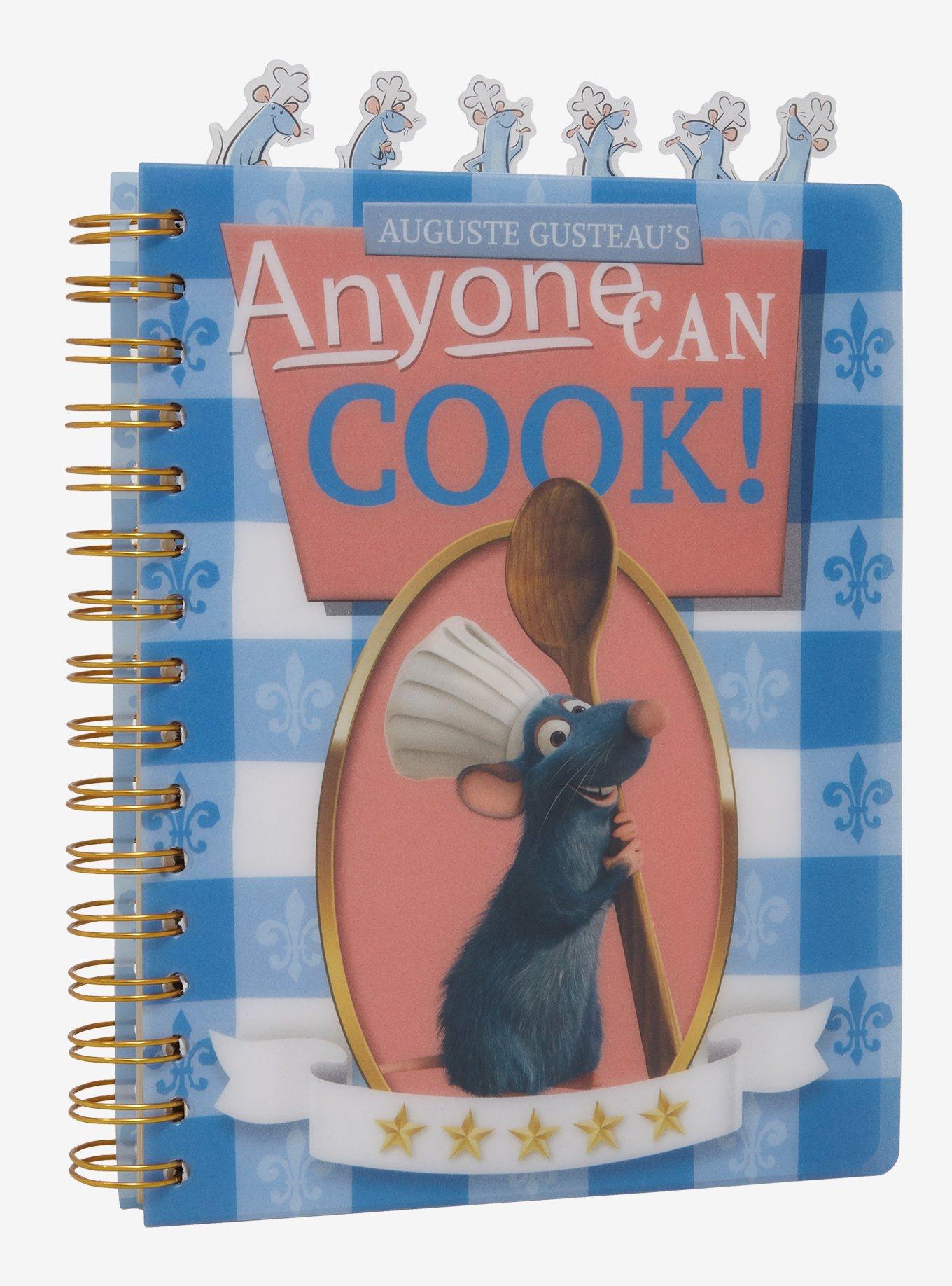 Disney Pixar Ratatouille Anyone Can Cook Journal With Tabs — BoxLunch Exclusive, , hi-res