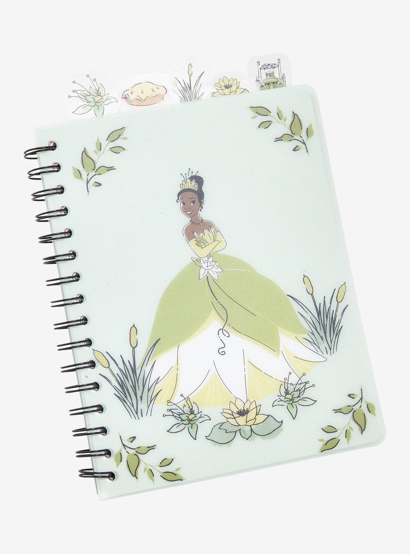 Disney The Princess and the Frog Tiana Floral Tab Journal &mdash; BoxLunch Exclusive, , hi-res
