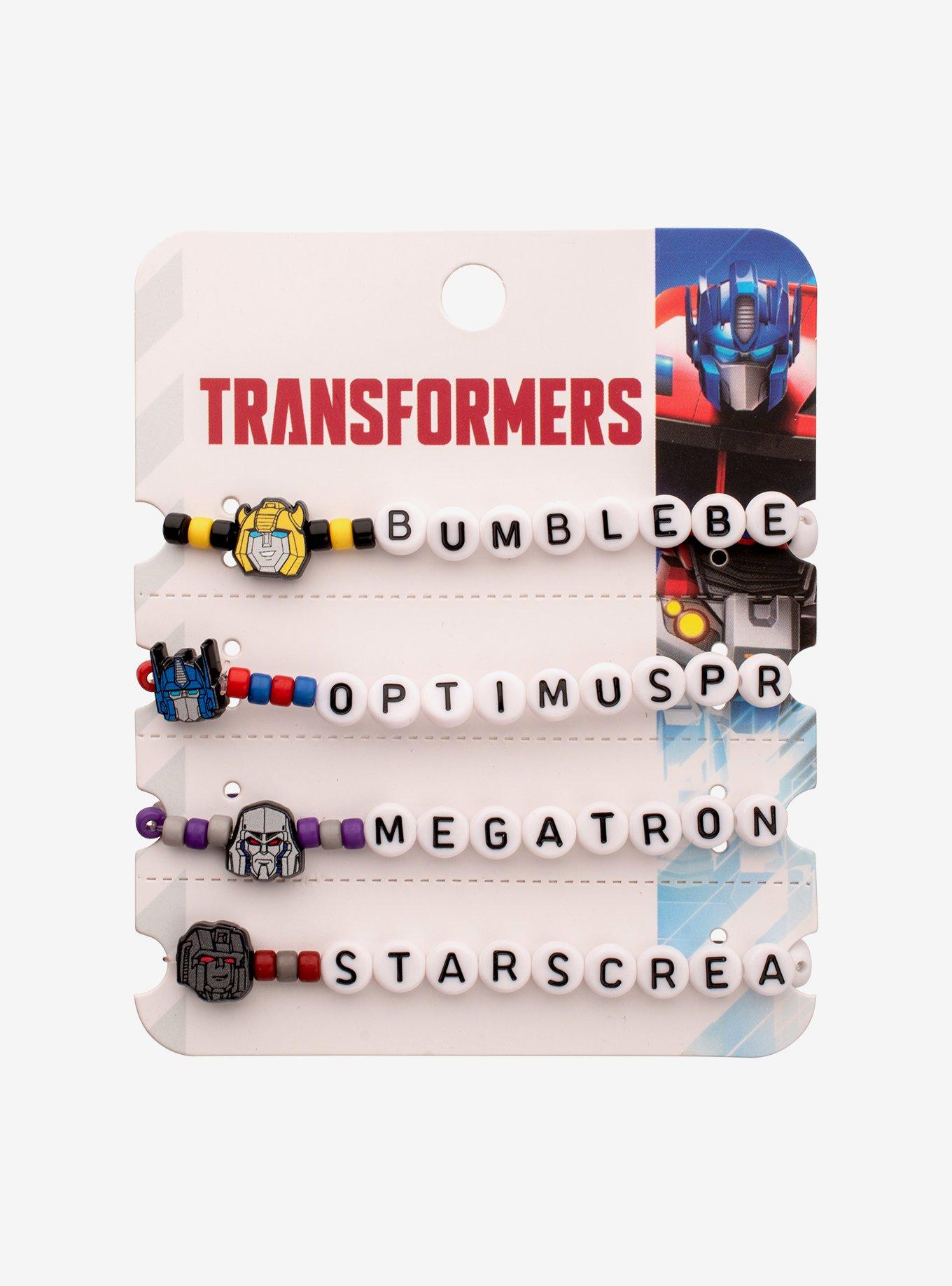 Transformers Character Beaded Bracelet Set, , hi-res