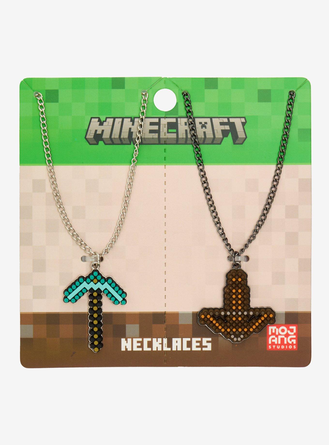Minecraft Weapons Best Friend Necklace Set, , hi-res