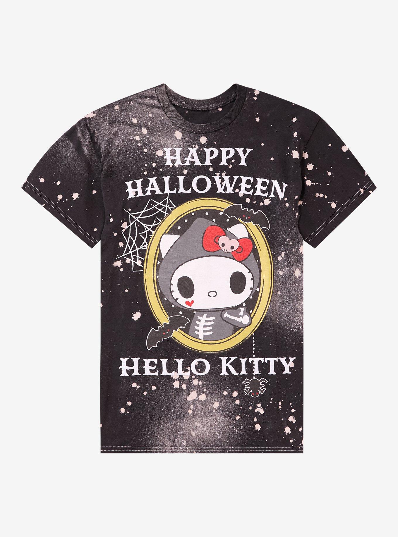 Hello Kitty Happy Halloween Glitter Splatter T-Shirt, , hi-res