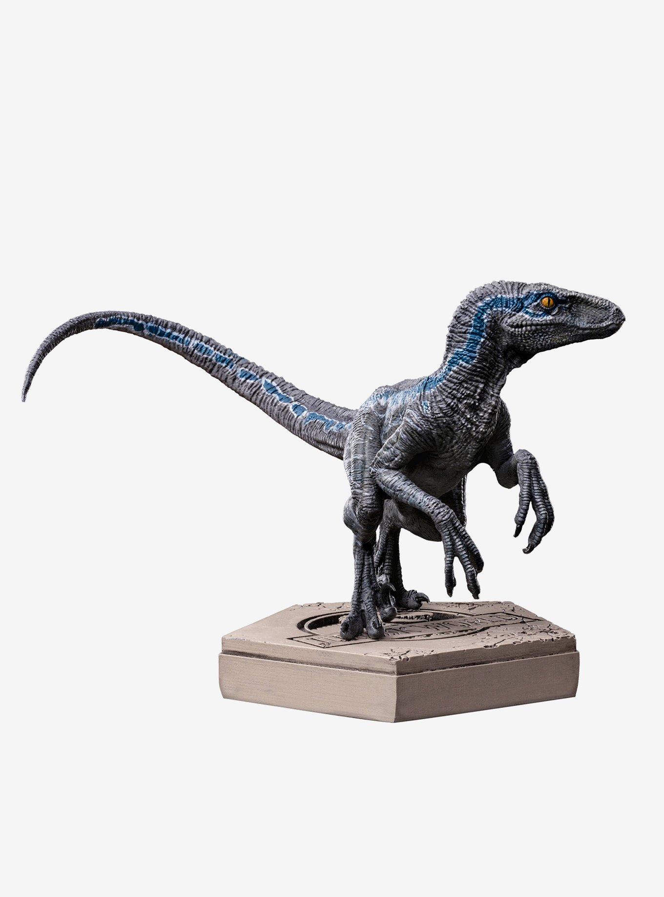 Jurassic World Icons Velociraptor Blue B Statue, , hi-res