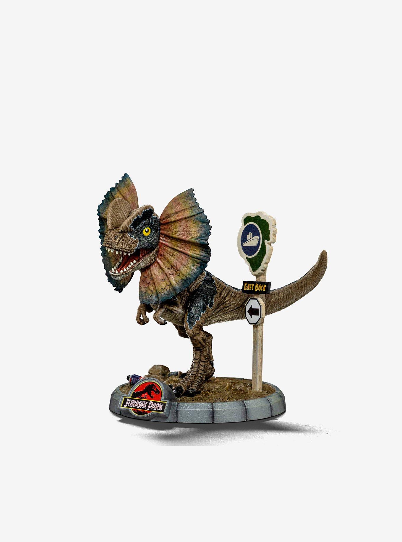 Jurassic Park Dilophosaurus MiniCo Statue, , hi-res