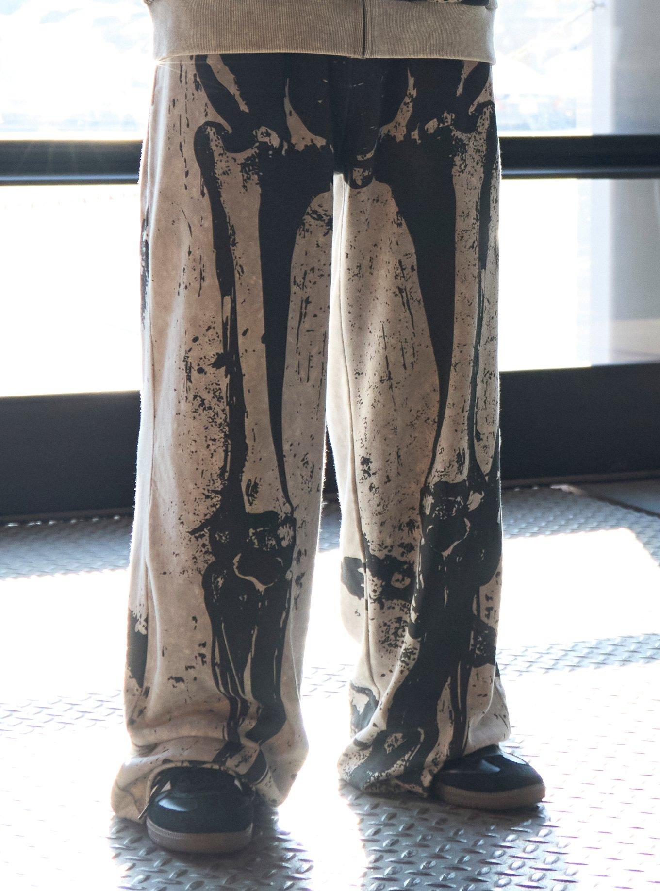 HOTTOPIC Chained Bones Lounge Pants