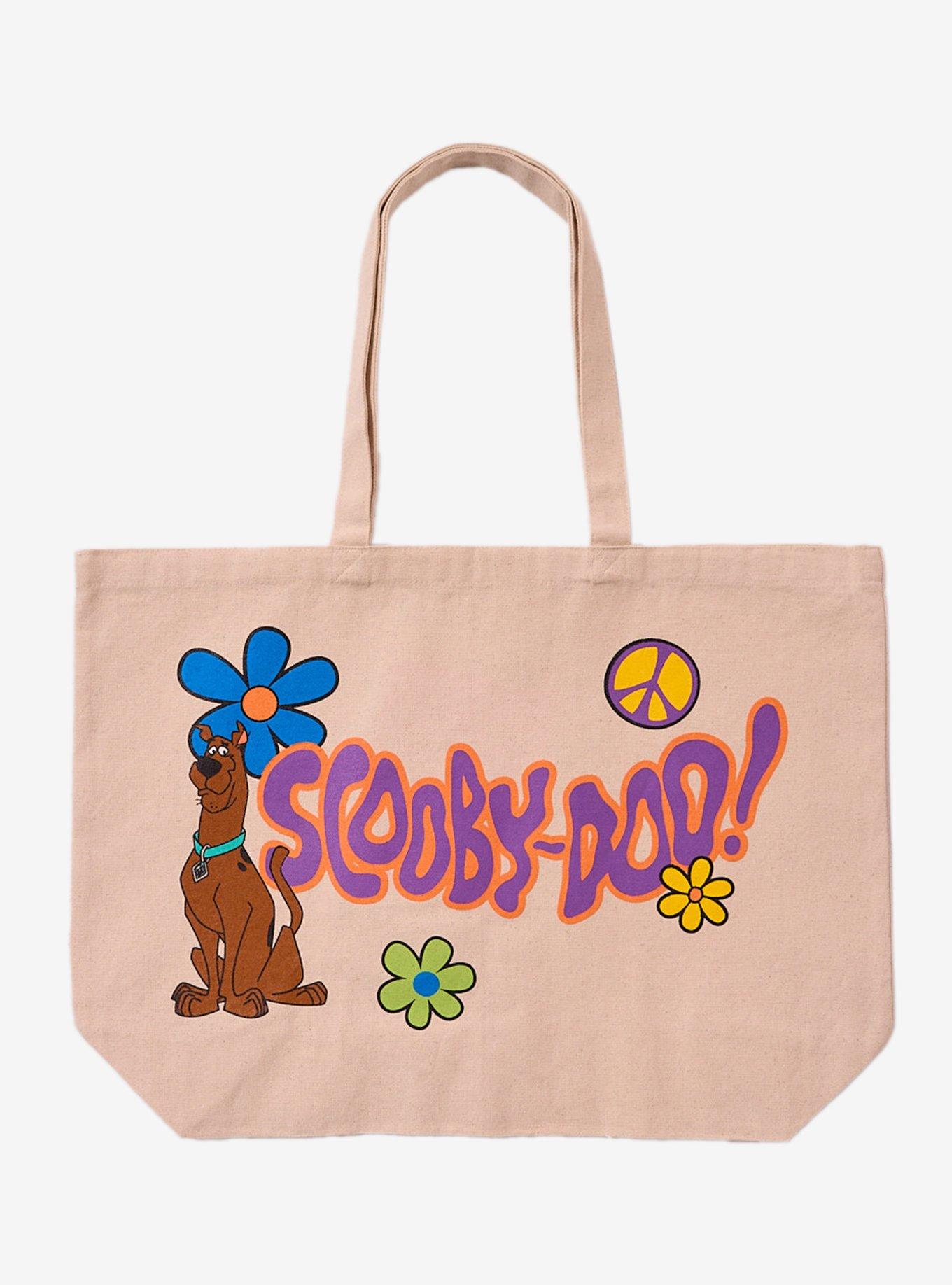 Scooby-Doo! Logo Canvas Tote — BoxLunch Exclusive , , hi-res