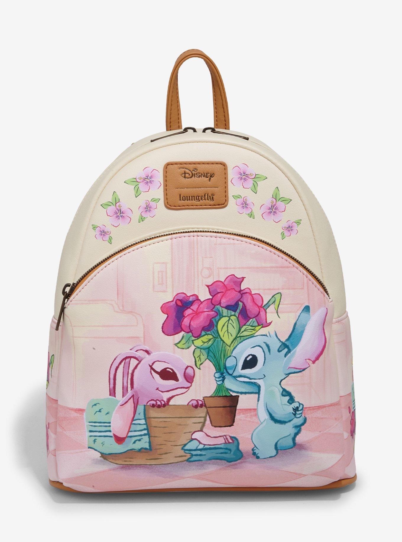 Loungefly Disney Stitch & Angel Laundry Day Mini Backpack, , hi-res