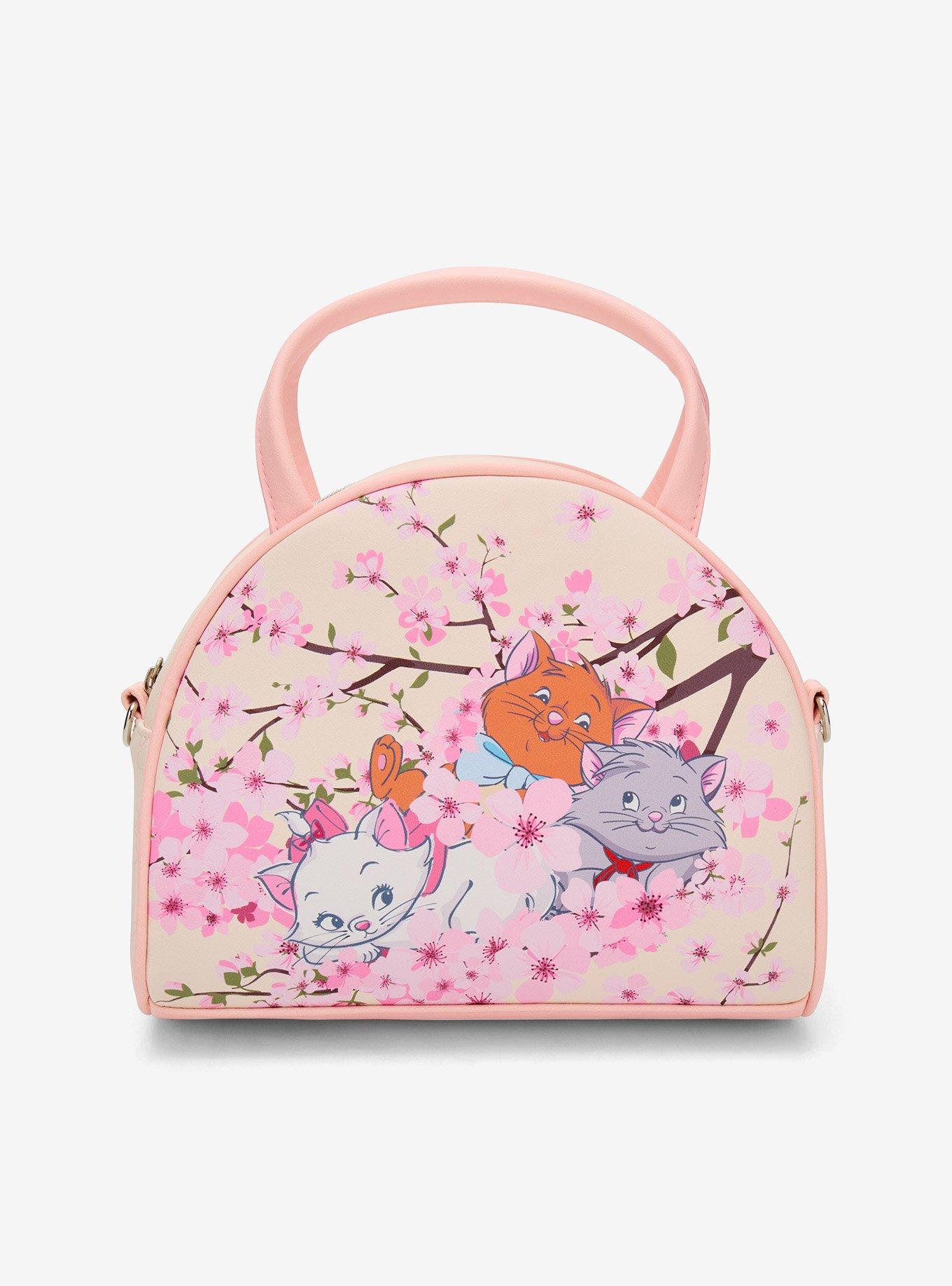 Loungefly Disney The Aristocats Kittens Cherry Blossom Dome Crossbody Bag, , hi-res
