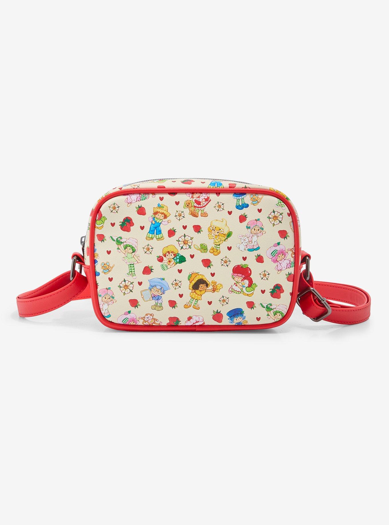 Loungefly Strawberry Shortcake And Friends Allover Print Crossbody Bag, , hi-res