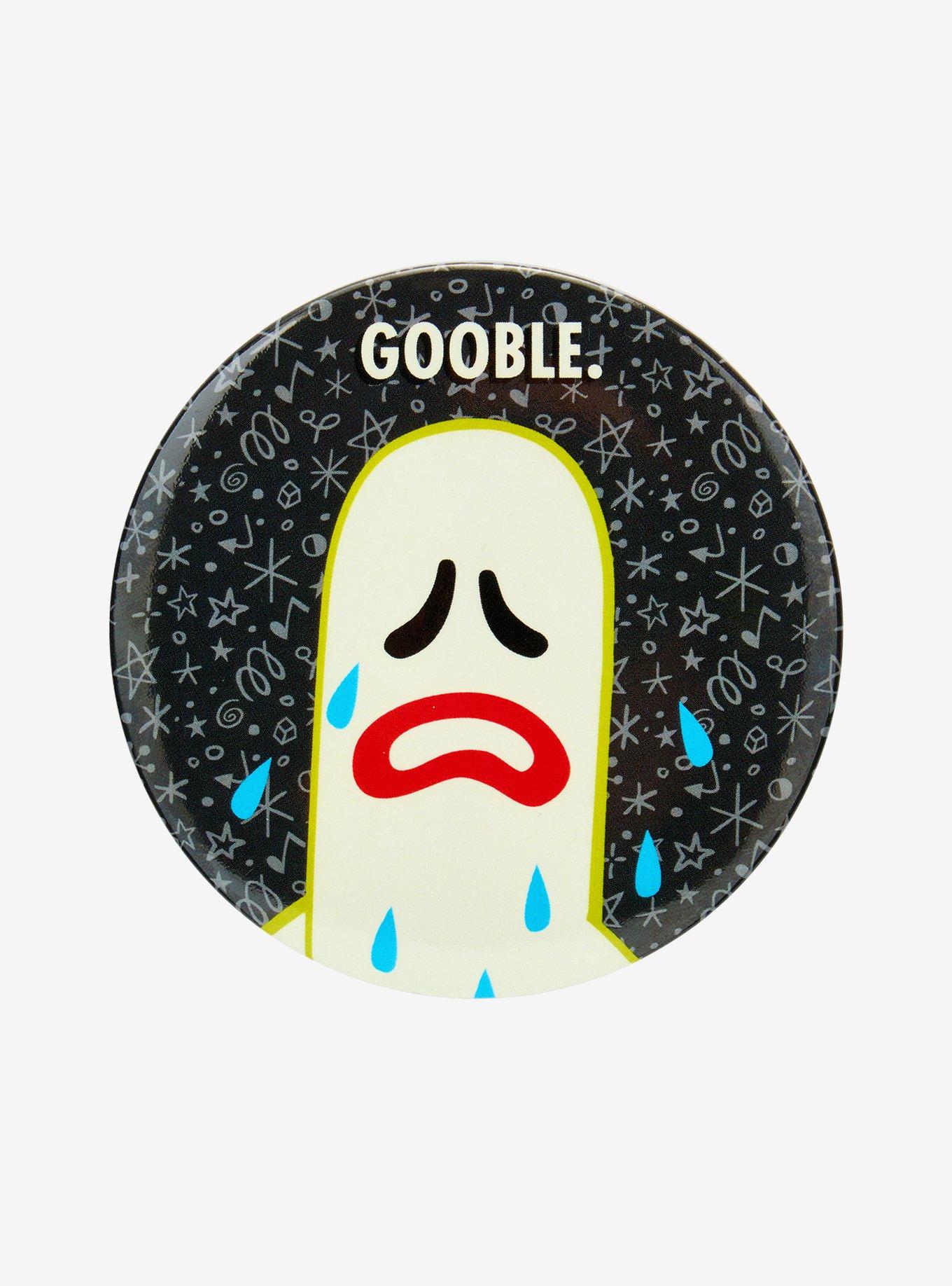 Yo Gabba Gabba! Gooble Circle Button Pin, , hi-res