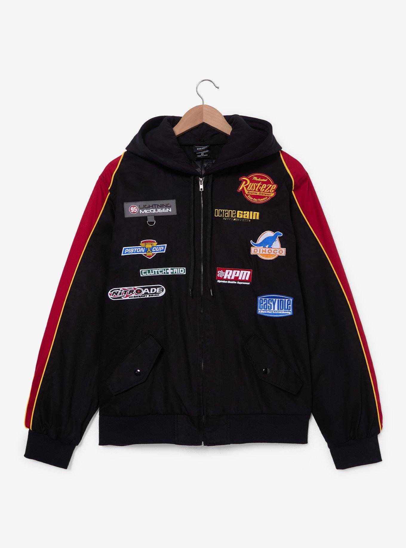 Disney Pixar Cars Patches Bomber Jacket &mdash; BoxLunch Exclusive, , hi-res