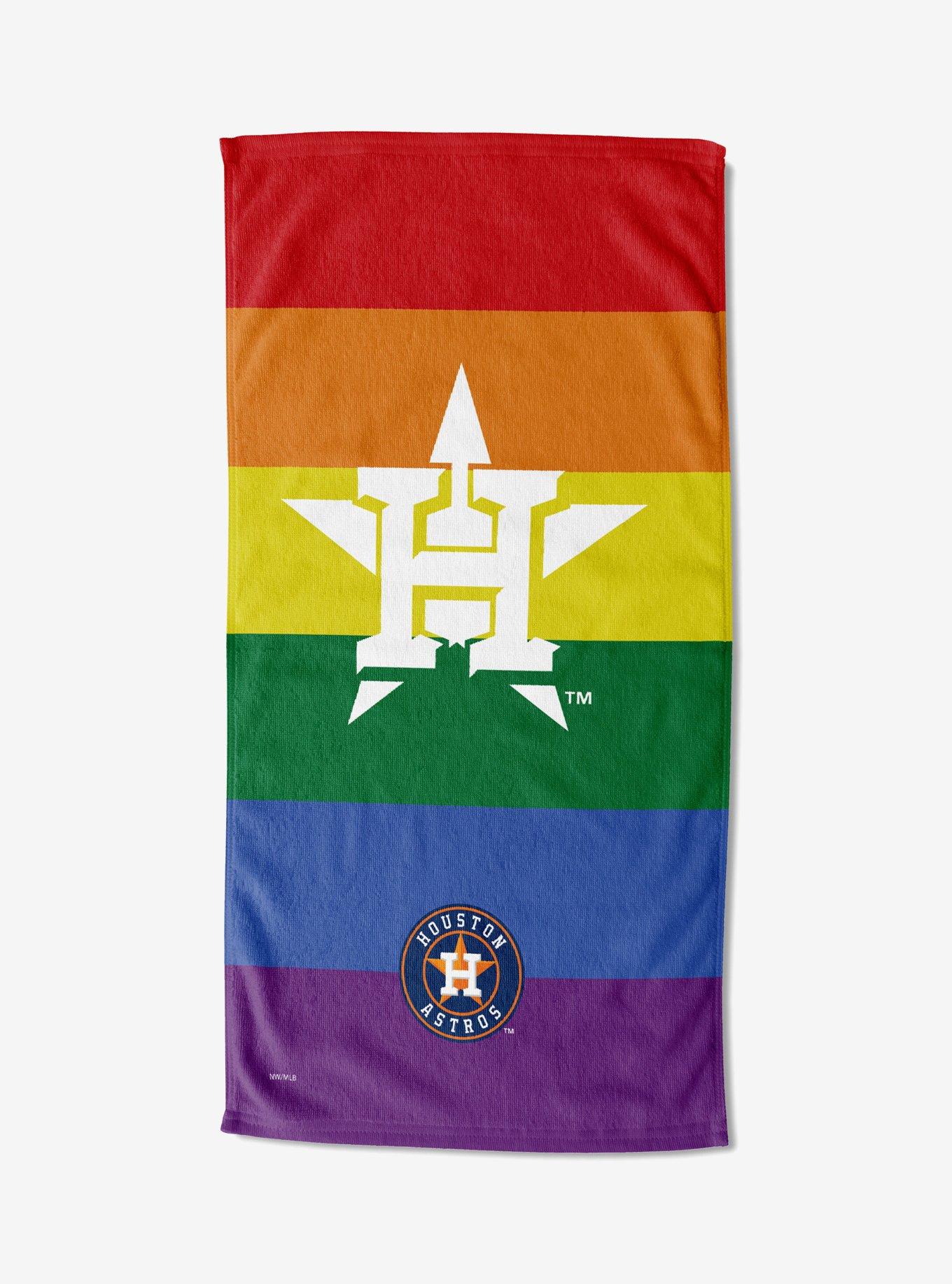 MLB Houston Astros Pride Series Beach Towel, , hi-res