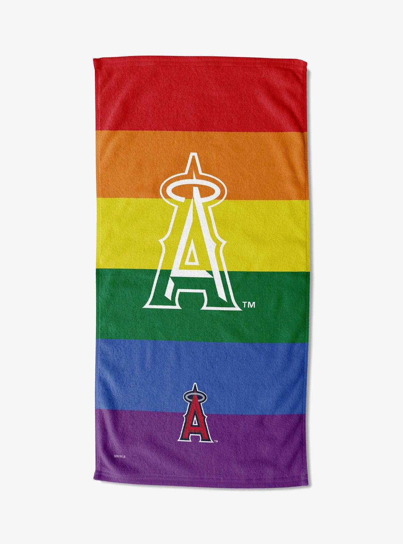 MLB Los Angeles Angels Pride Series Beach Towel, , hi-res